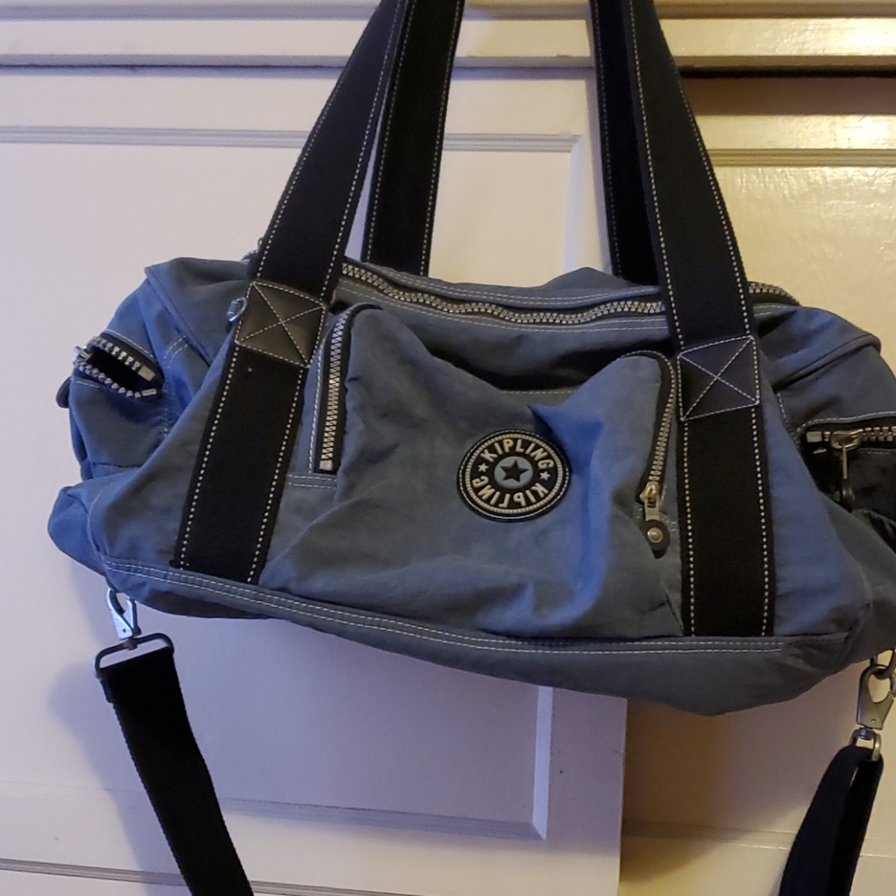 Light Blue Gym Bag